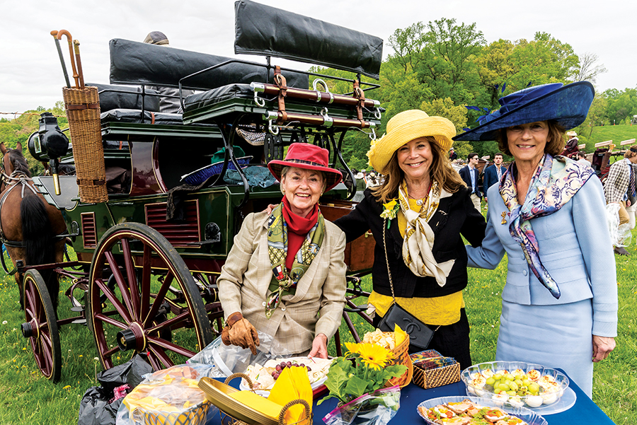 Tailgating at Point-to-Point. Photo by Bob Leitch.